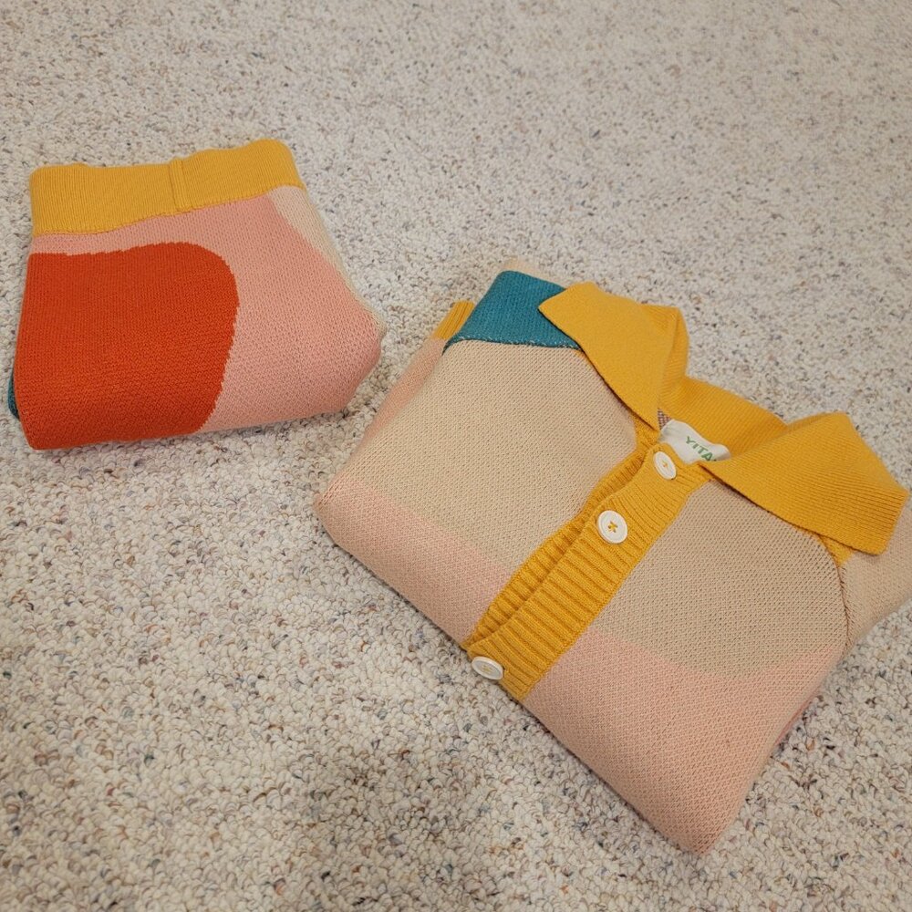 YITAI New Wave Cardigan Set - Picture 2 of 4